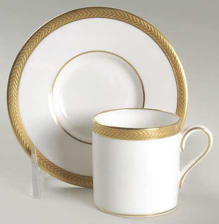 Senator Bond Shape Demitasse Cup and Saucer Set