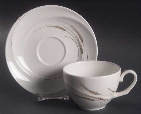 Serenity Flat Cup & Saucer Set