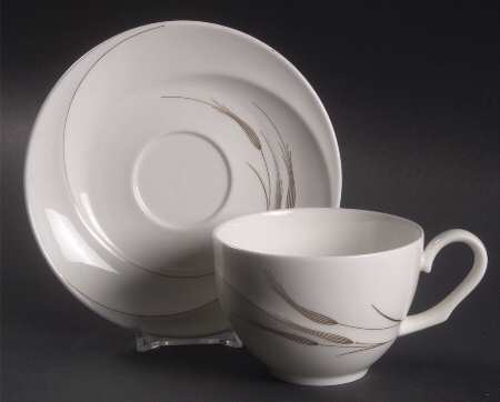 Serenity Flat Cup & Saucer Set