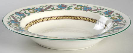Shah (W734, Cream Rim) Rim Soup Bowl