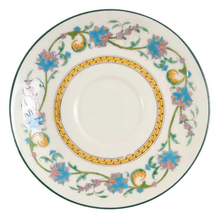 Shah (W734, Cream Rim) Saucer for Bouillon Cup