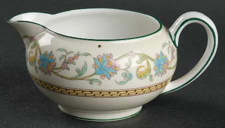 Shah (W734, Cream Rim) 146 Shape Creamer