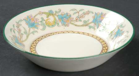 Shah (W734, Cream Rim) Fruit/Dessert (Sauce) Bowl