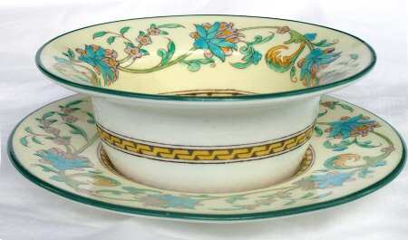 Shah (W734, Cream Rim) Ramekin & Saucer Set