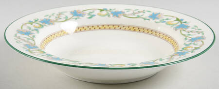 Shah (W821, White Body) Rim Soup Bowl