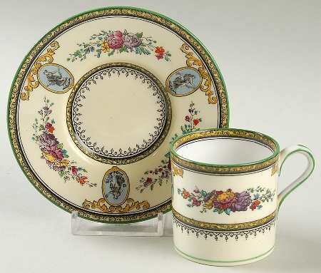 Sheerness Flat Demitasse Cup & Saucer Set