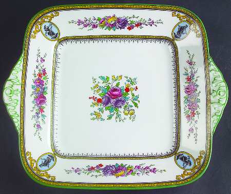 Sheerness Square Handled Cake Plate by Wedgwood