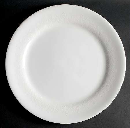 Silver Ermine (R4452, Contour Shape) 13" Chop Plate (Round Platter)