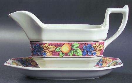 Sienna Gravy Boat & Underplate