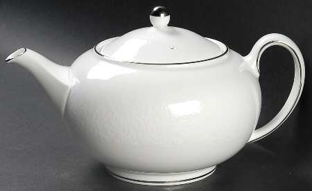 Silver Ermine (R4452, Traditional Shape) Teapot & Lid