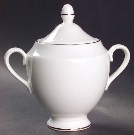 Signet Platinum Sugar Bowl & Lid by Wedgwood