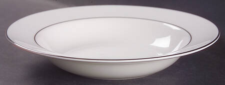Signet Platinum Rim Soup Bowl by Wedgwood