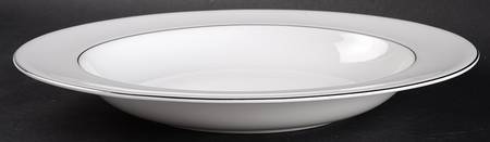 Signet Platinum 11" Individual Pasta Bowl by Wedgwood