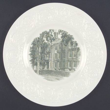 Smith College Green Dinner Plate