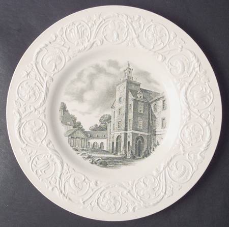 Smith College Green Dinner Plate