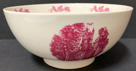 Smith College Pink 8" Round Commemorative Bowl