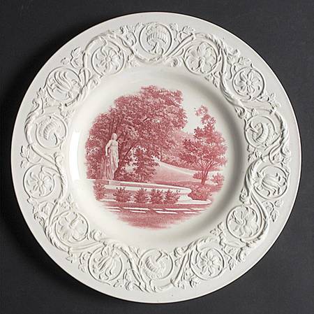 Smith College Pink Dinner Plate