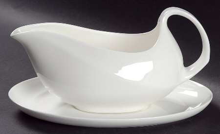 Solar Gravy Boat & Underplate