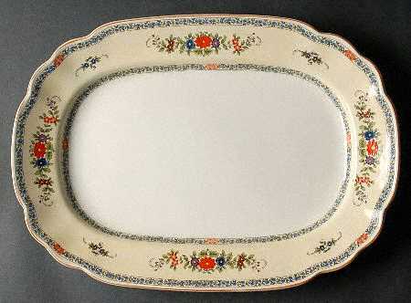 Somerset 16" Oval Serving Platter