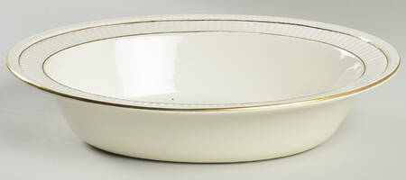 Spartan 10" Oval Vegetable Bowl