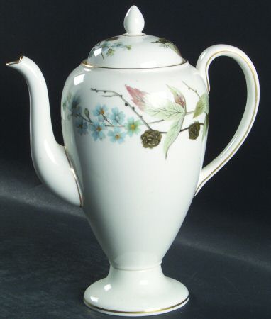 Spring Morning Coffee Pot & Lid
