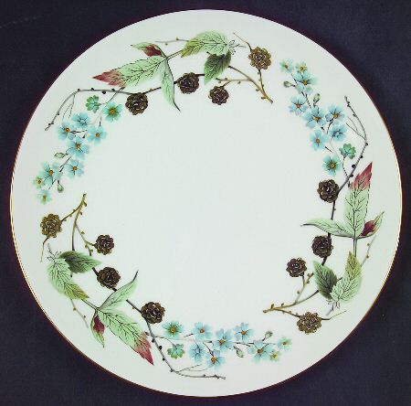 Spring Morning Cake Plate