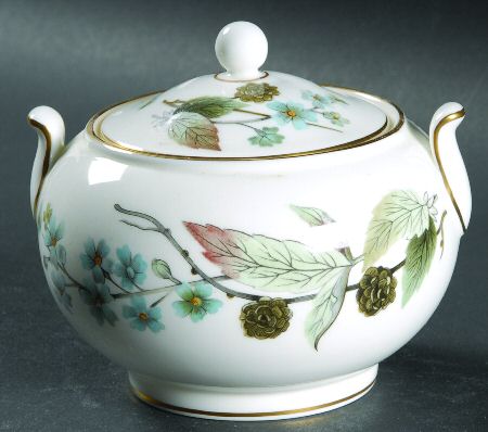 Spring Morning 146 Shape Sugar Bowl & Lid