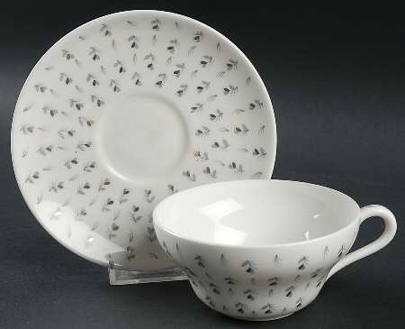 Stamford Flat Cup & Saucer Set