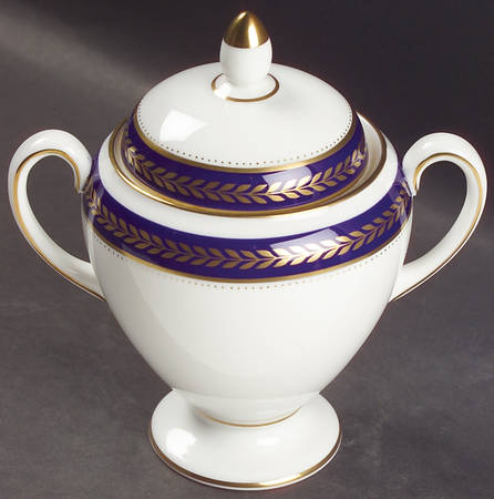 Stanton Globe Shape Sugar Bowl & Lid