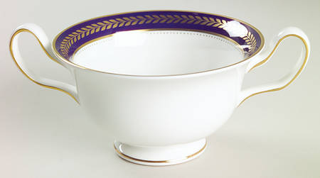 Stanton Footed Cream Soup Bowl