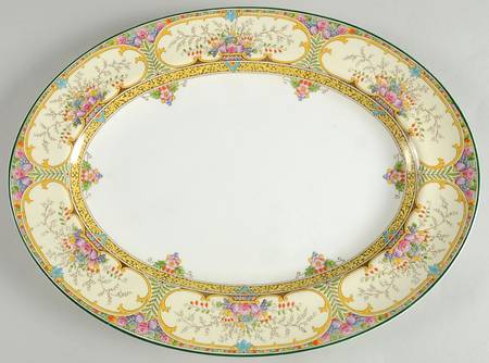 St Austell 17" Oval Serving Platter