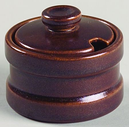 Sterling Mustard Jar & Lid