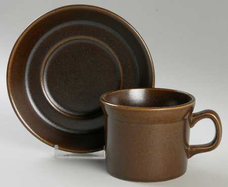 Sterling Flat Cup & Saucer Set