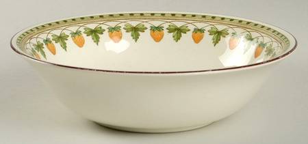 Strawberry Fruit Coupe Cereal Bowl