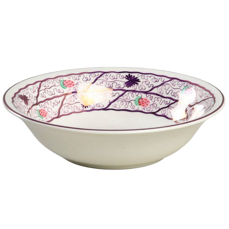 Strawberry Lustre Coupe Cereal Bowl
