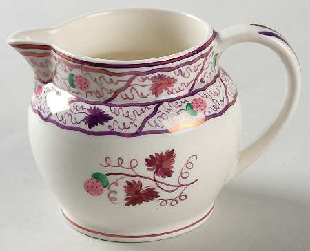 Strawberry Lustre Mini Creamer