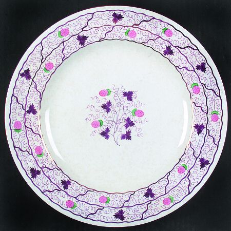 Strawberry Lustre Dinner Plate