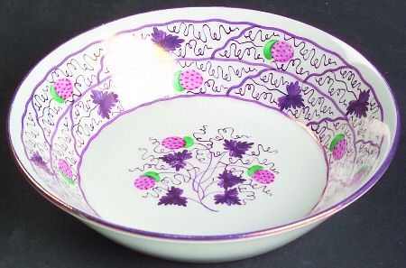 Strawberry Lustre Fruit/Dessert (Sauce) Bowl