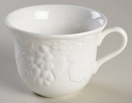 Strawberry & Vine (Bone Or Earthenware) Flat Cup