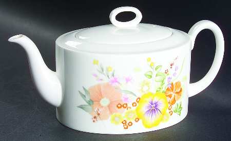 Summer Bouquet Mini Teapot & Lid