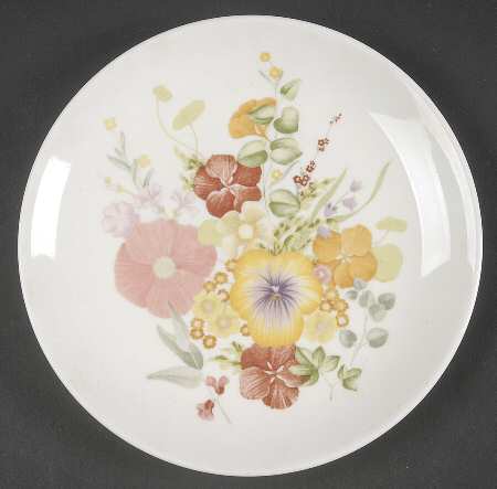 Summer Bouquet Bread & Butter Plate