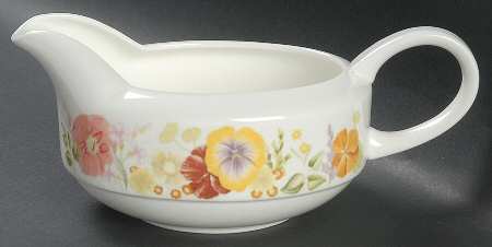 Summer Bouquet Gravy Boat