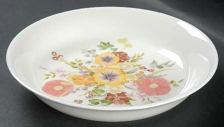 Summer Bouquet Coupe Soup Bowl