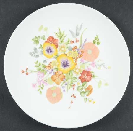 Summer Bouquet Luncheon Plate