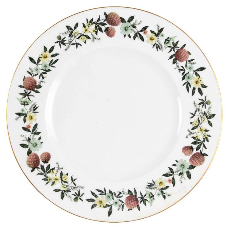 Summer Garland Luncheon Plate