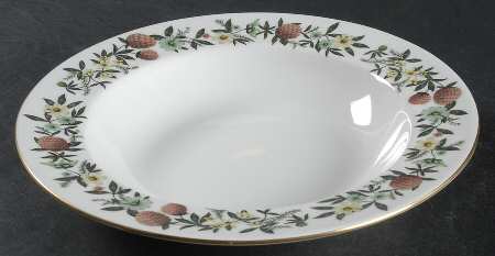 Summer Garland Rim Soup Bowl
