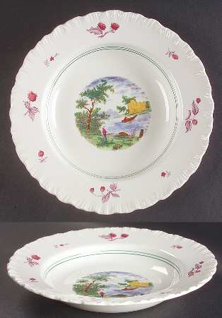 Summer Time Rim Soup Bowl