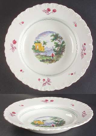 Summer Time Rim Soup Bowl