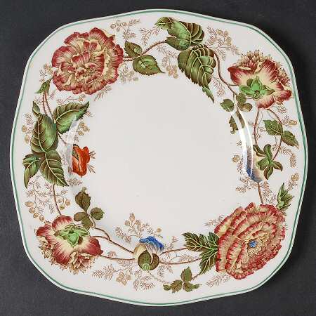 Surrey Rust Square Salad Plate