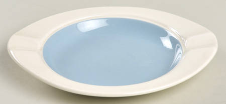 Summer Sky Blue and White (Barlaston Shape) Small Ashtray